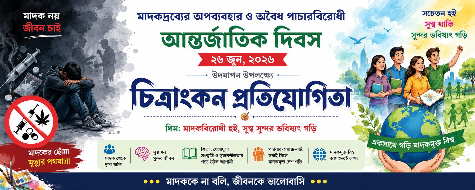 আন্তর্জাতিক মাদকবিরোধী দিবস ২০২৬